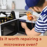 Is it worth repairing a microwave oven