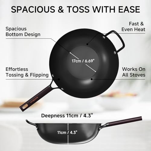 Best Large Wok Pan: Top Picks For Family Meals 1 Best Large Wok Pan